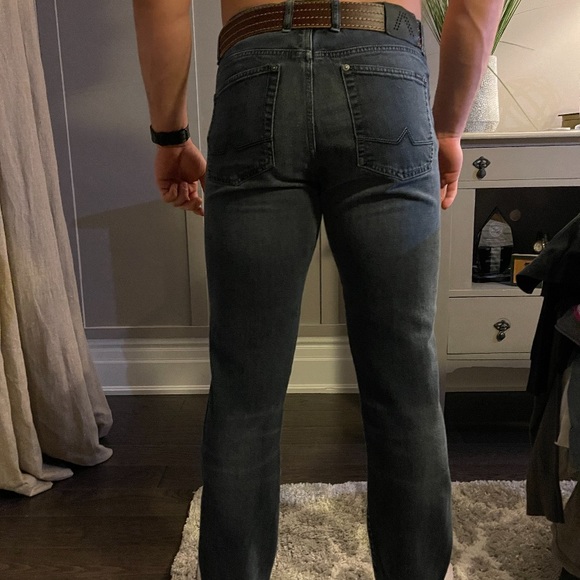 Alberto dark blue jeans size 34 - Picture 4 of 4